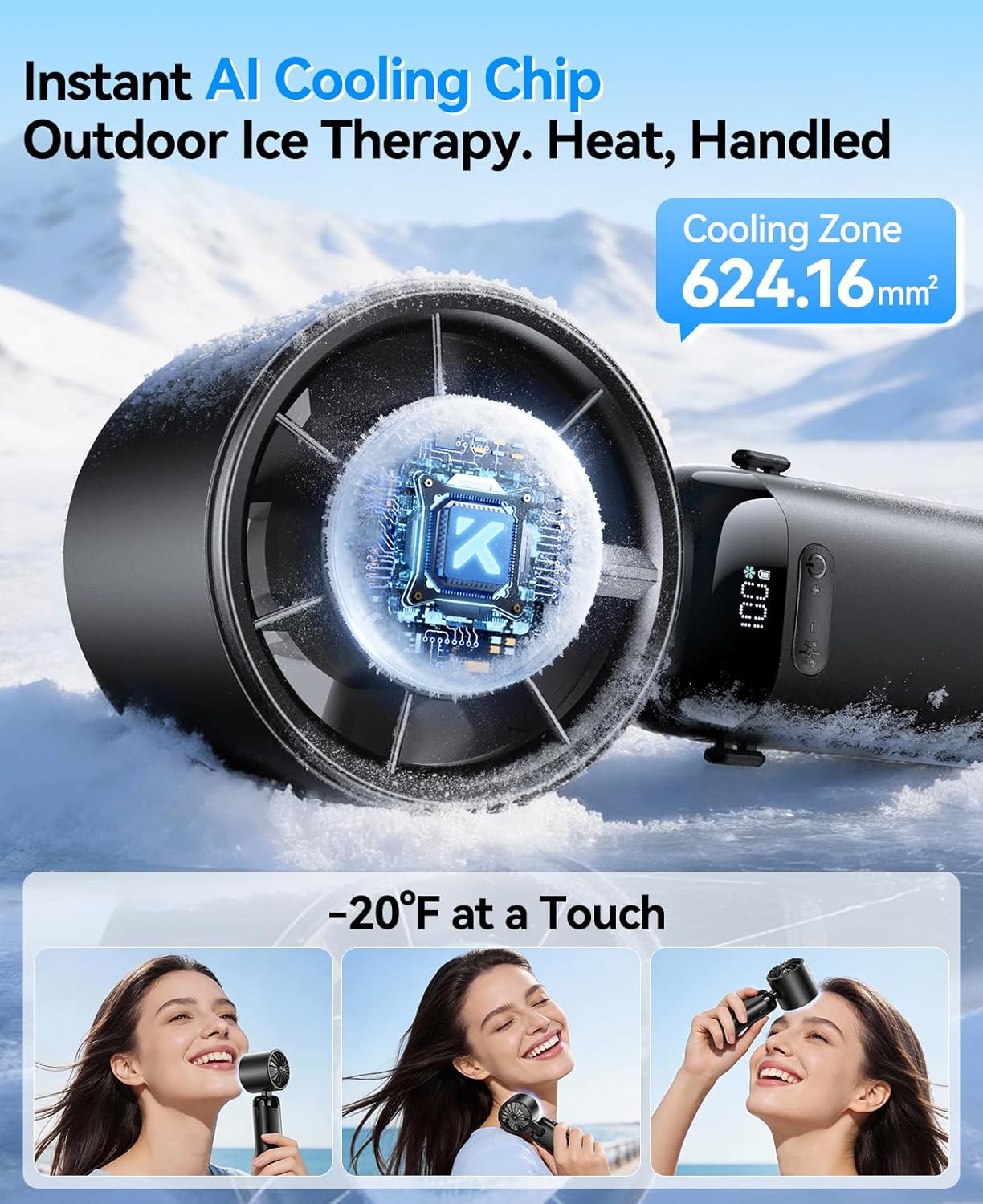 Turbo Fan with Ice Cooler