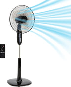 Pedestal Fan with Remote