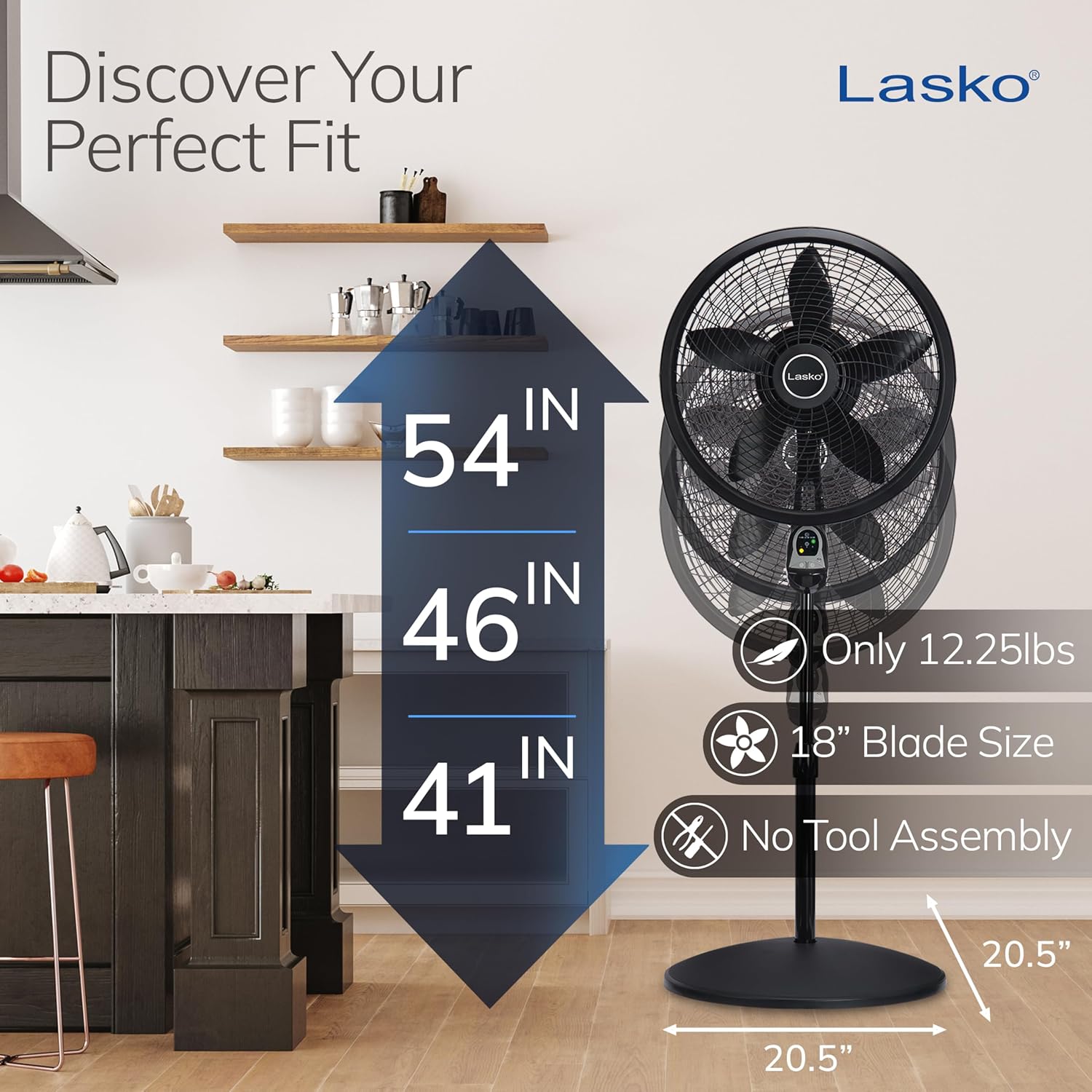 Cyclone Pedestal Fan