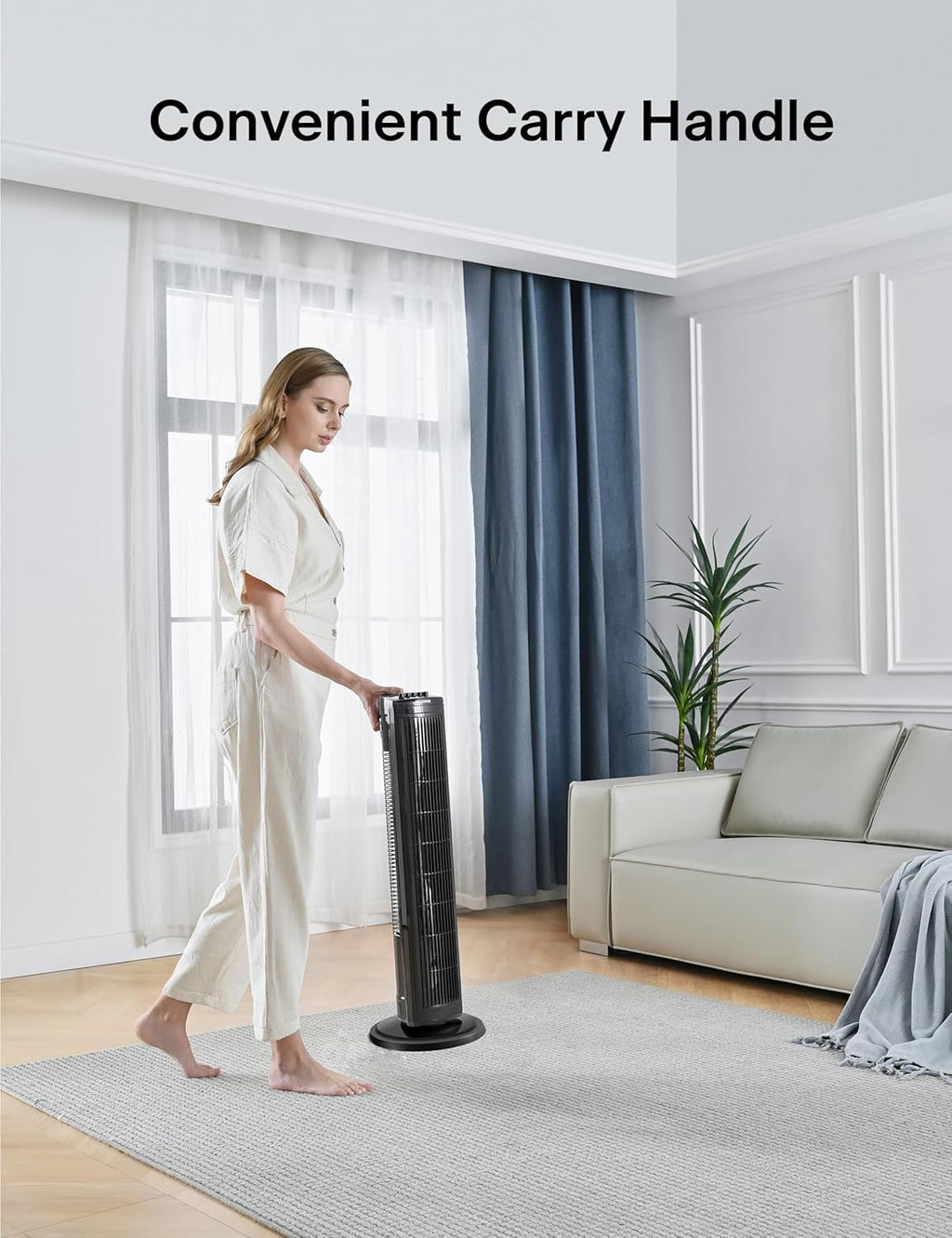 Tower Fan for Bedroom