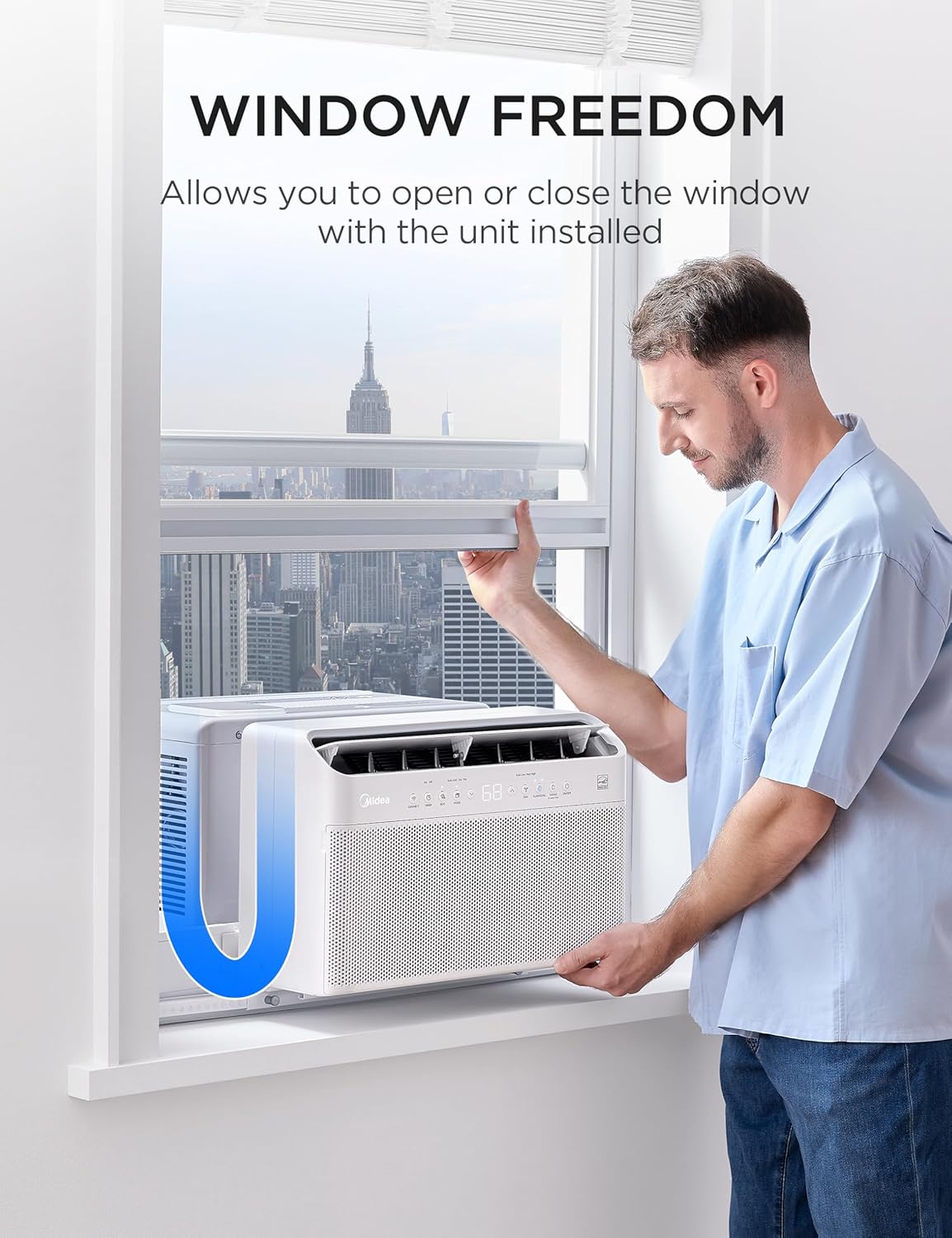 BTU U Shaped Smart Inverter Window