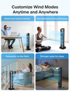 Tower Fan for Bedroom