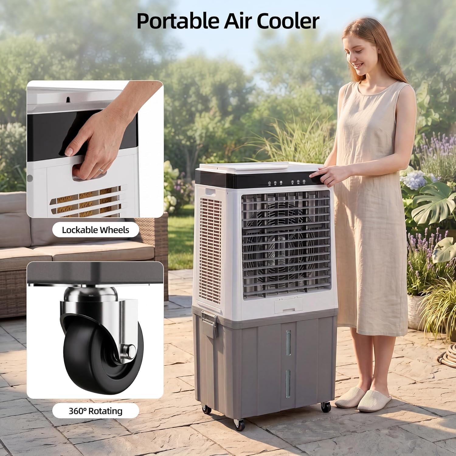 Portable Evaporative Air Cooler