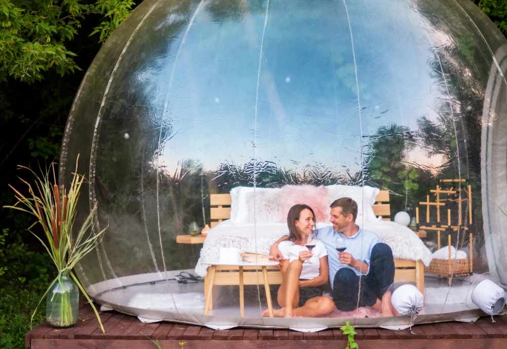 bubble tent house